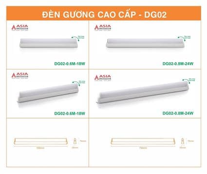 Đèn gương cao cấp DG01-0.6M-18W 5