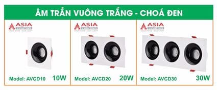 Đèn LED âm trần mẫu 29