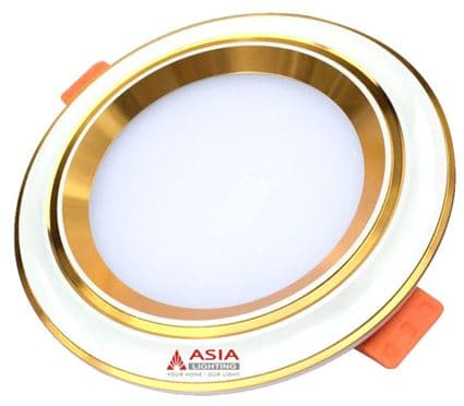 Âm trần mặt lõm viền vàng
