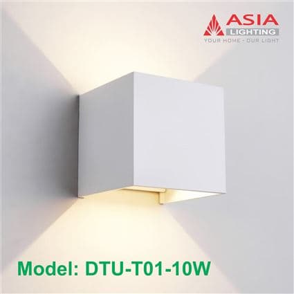 Đèn tường trang trí thân sơn trắng - DTUT-01