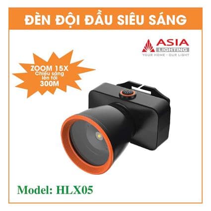 Đèn đội đầu siêu sáng zoom 15x Model HLX04 - 7W