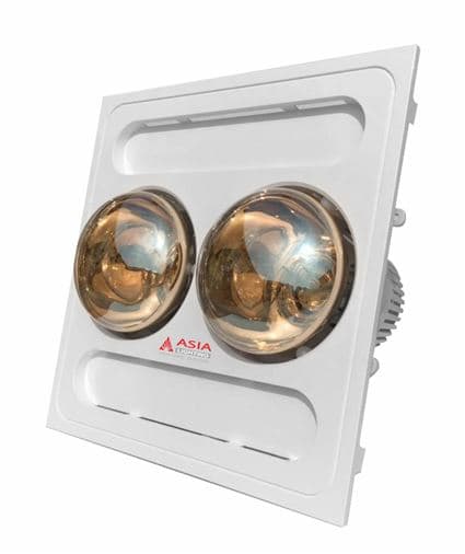 Đèn sưởi lắp âm trần - 02 bóng vàng