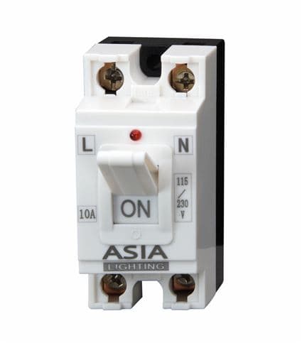 Cầu dao, bộ cầu dao tự động vỏ trắng mẫu 07