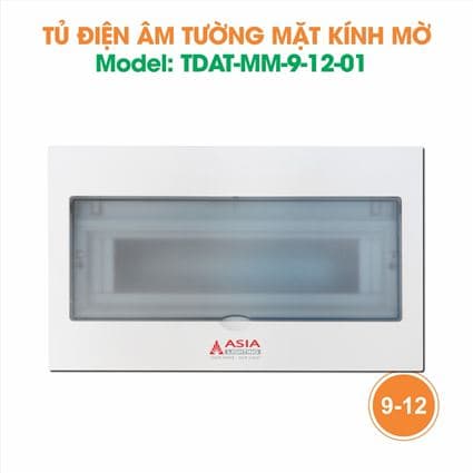 Tủ điện âm tường mặt mờ - Model 9-12