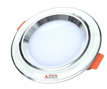 Âm trần mặt lõm viền trắng 5W