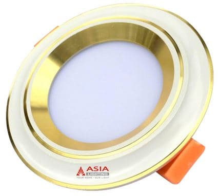 Âm trần mặt lõm viền vàng nhạt