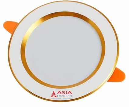 Âm trần mặt vàng 9W thân nhôm DOB
