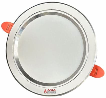 Âm trần viền trắng thân nhôm nguồn rời 9W
