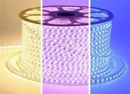 Đèn led dây 2835-120-01 hàng không dây dẫn - 02 mầu nháy