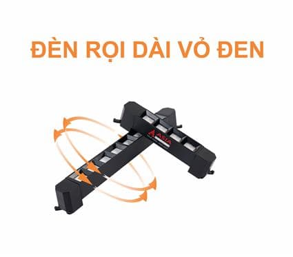 Đèn rọi dài vỏ đen 20W