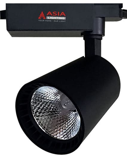 Đèn rọi ray vỏ đen thấu kính - RD02
