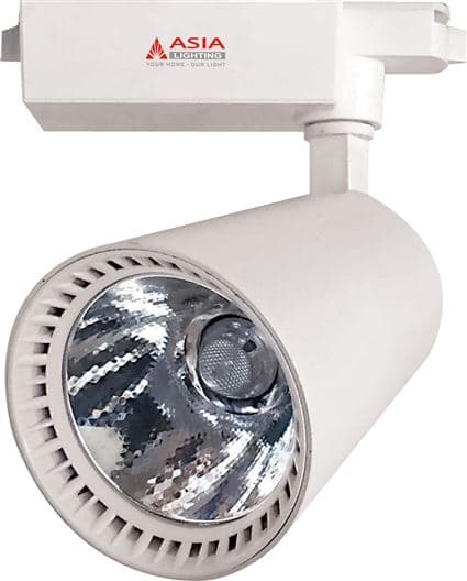 Đèn rọi ray vỏ trắng thấu kính 30W