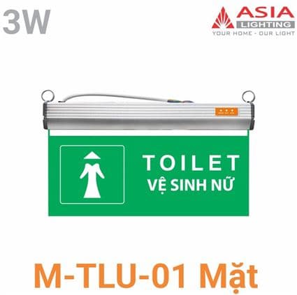 Đèn chỉ dẫn: Nhà vệ sinh nữ 01 mặt