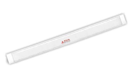 Đèn tuýp LED liền máng đôi - Bán nguyệt thân nhôm