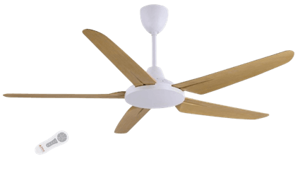 Quạt trần cao cấp QT05-T- Trắng sang trọng