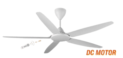 Quạt trần cao cấp QT08-T - Trắng sang trọng