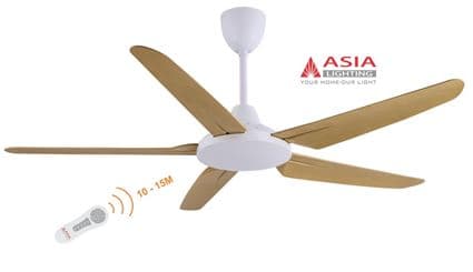 Quạt trần cao cấp QT05-G- Gỗ phong cách