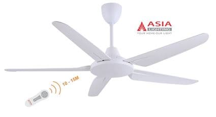 Quạt trần cao cấp QT05-T- Trắng sang trọng