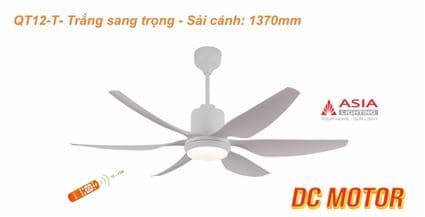 Quạt trần cao cấp QT06-B - Vàng đẳng cấp 4
