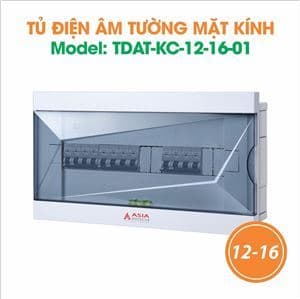 Tủ điện âm tường mặt kính - Mặt cắt kim cương