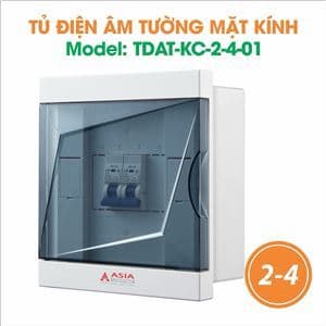 Tủ điện âm tường mặt kính mặt cắt kim cương mẫu 03